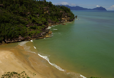 Sdostasien, Malaysia: Borneo - Sinfonie tropischer Grntne - Strandabschnitt
